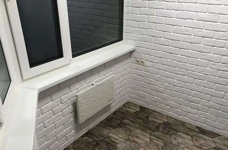 Французское остекление балкона - фото 151